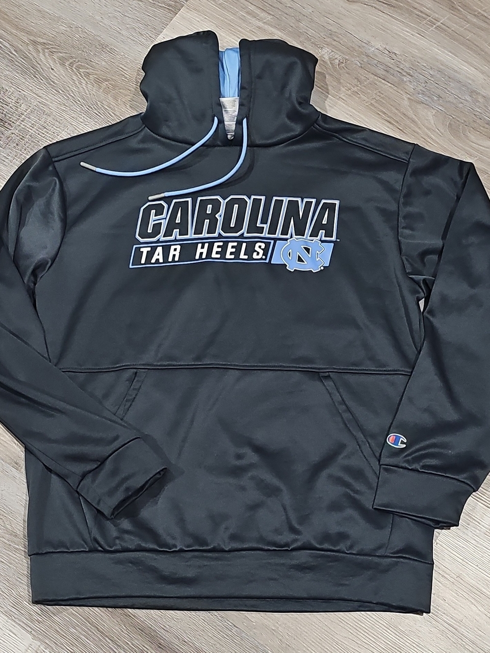 Champion Carolina Tar Heels Gray Pullover Hoodie M